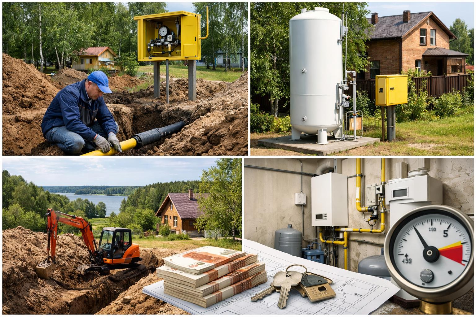 Ориентиры цен: сколько стоит автономная газификация в Солнечногорском районе