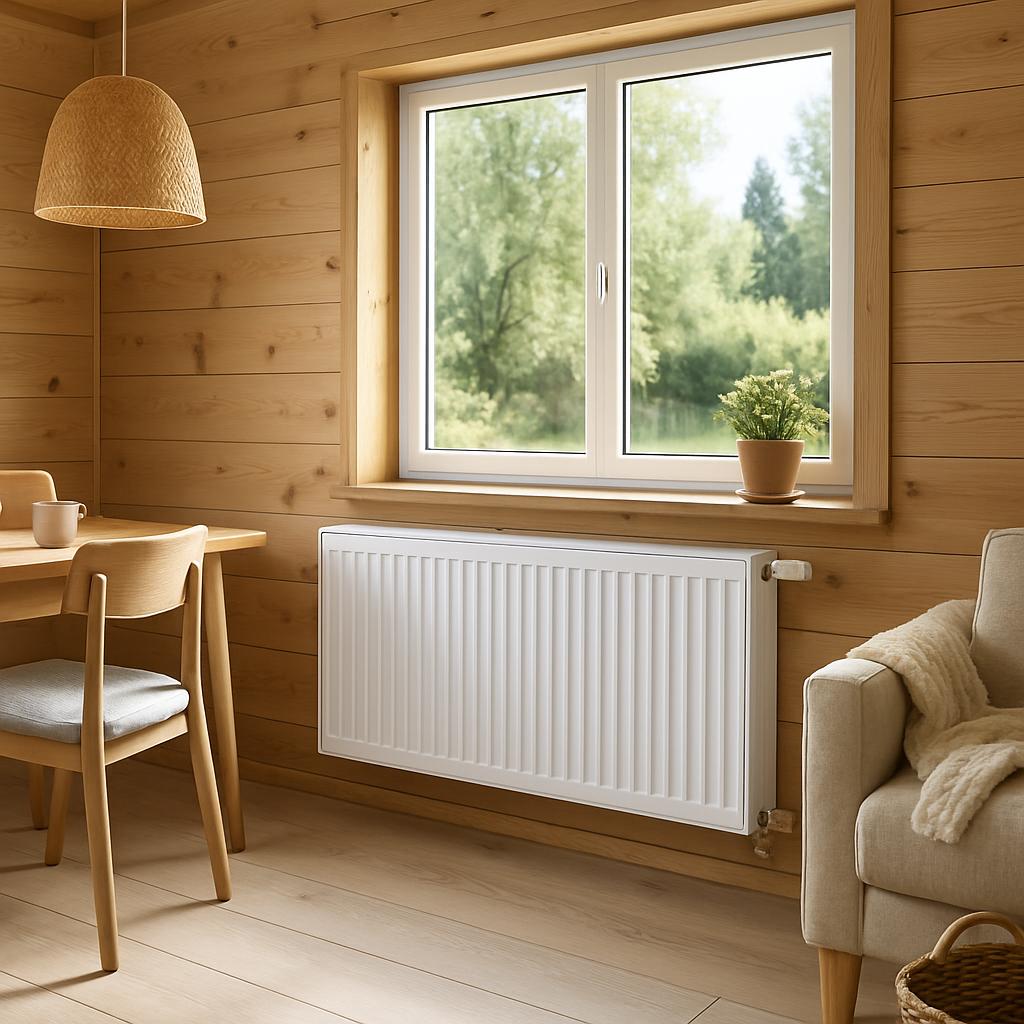 Отопление дачи радиаторами KERMI Отопление дачи радиаторами KERMI