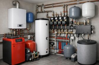 Схема котельной для отопления частного дома