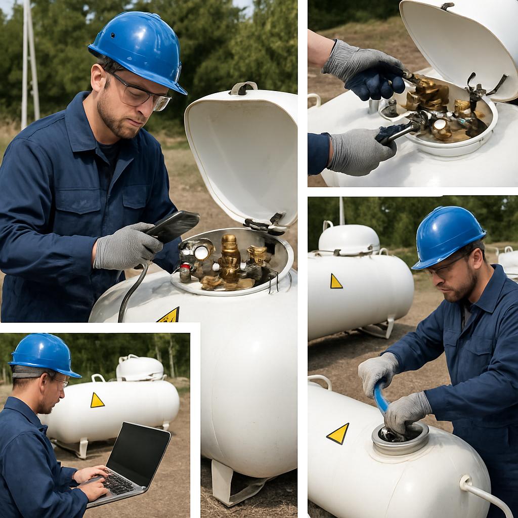 Профессиональное сервисное обслуживание и ремонт газгольдеров