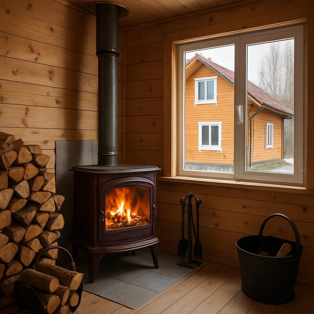 Дровяное отопление частного дома в Чисмено: почему это выгодное решение