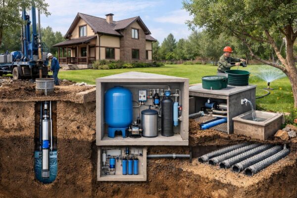 Водоснабжение участка