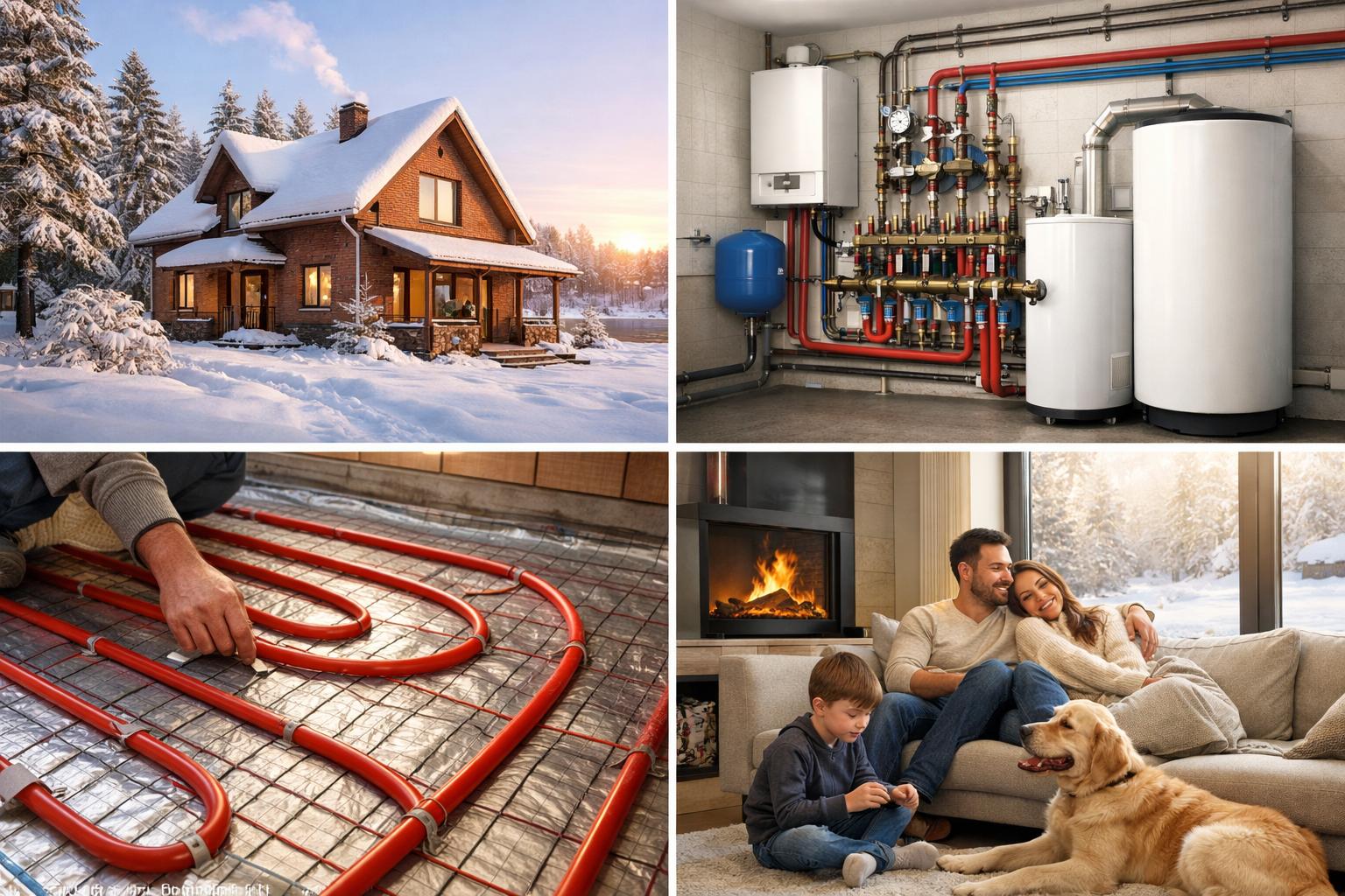 Почему водяное отопление — идеальный выбор для частного дома в Солнечногорске