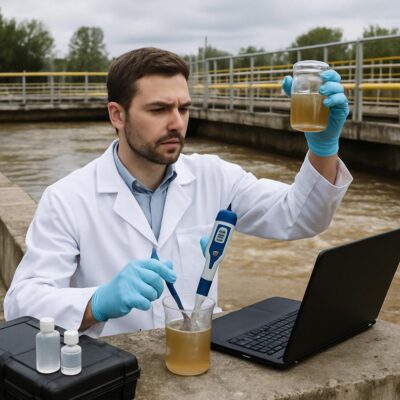 Определение концентрации загрязнений в сточных водах