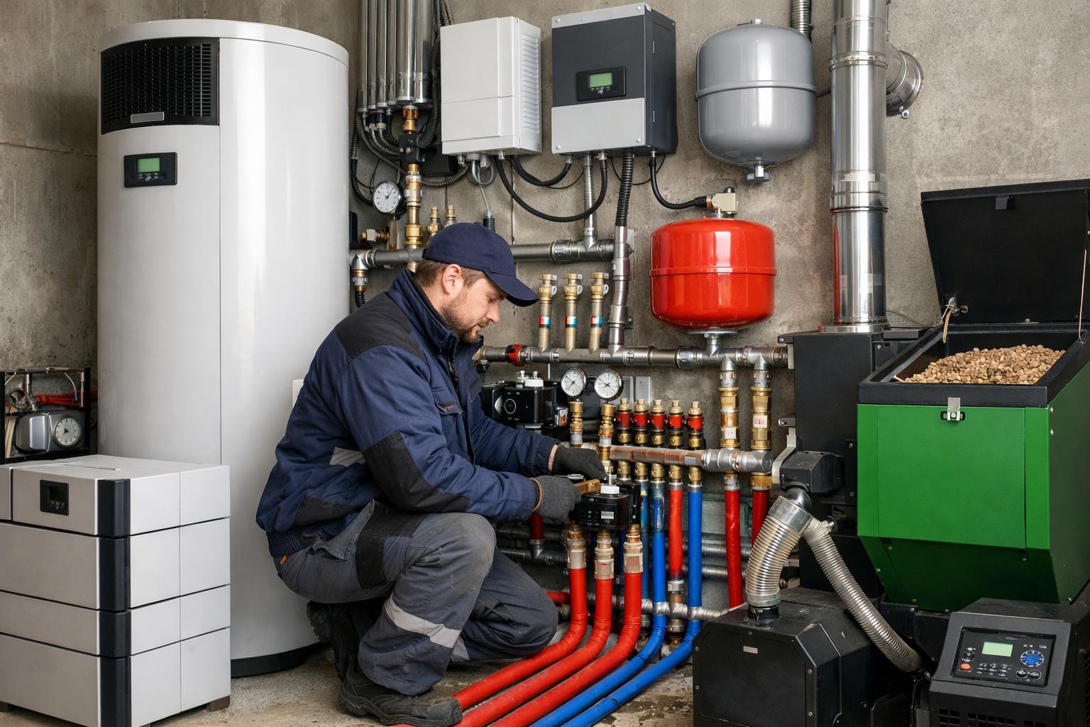 Закажите монтаж отопления без газа в Алабино — ООО «Холдинг СпецСтройАльянс» берёт на себя всё