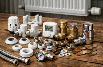 Цена комплектующих к радиаторам