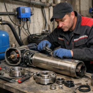 Ремонт насоса частного водоснабжения