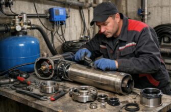 Ремонт насоса частного водоснабжения