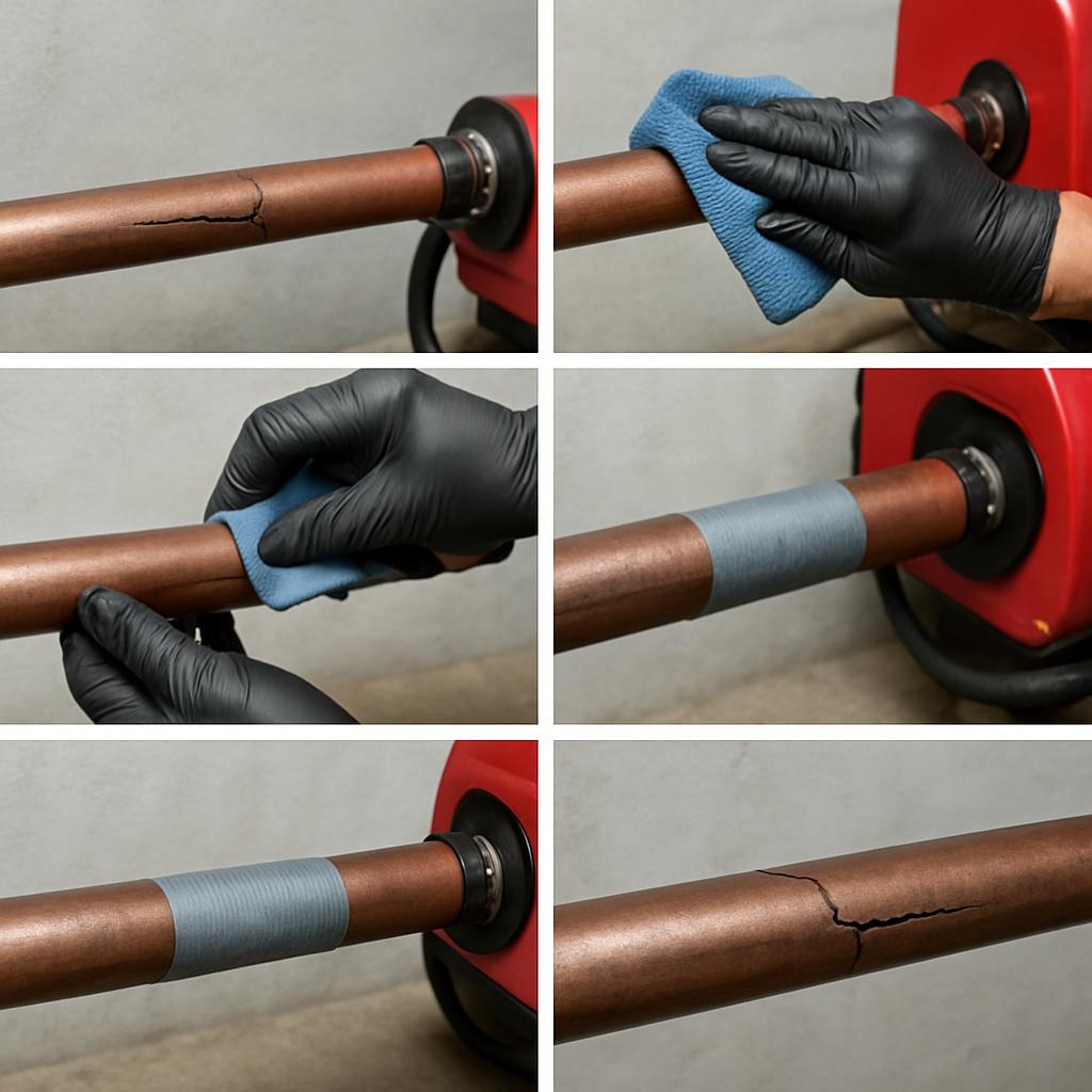 Как эффективно устранить трещины в трубах дизельного отопления Как эффективно устранить трещины в трубах дизельного отопления