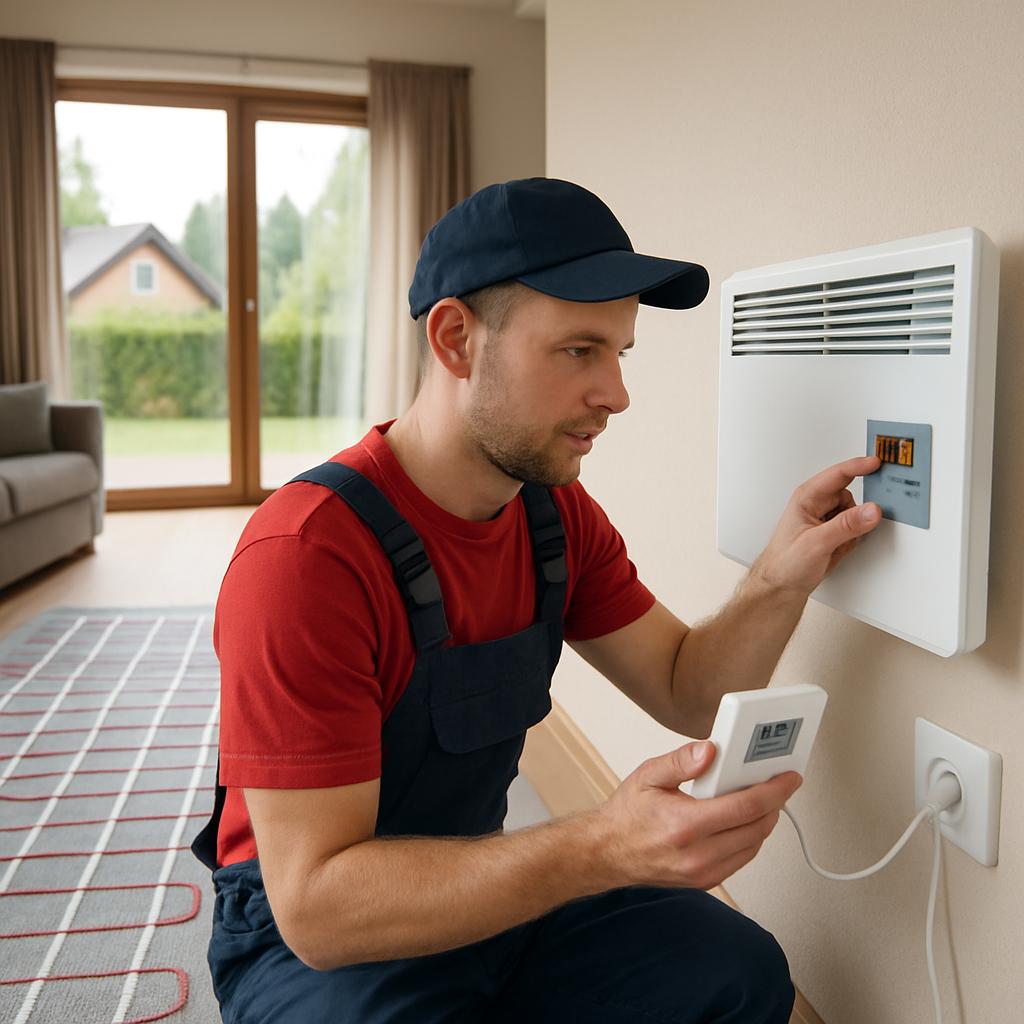 Электрическое отопление частного дома в Алексино