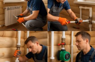 Ремонт системы отопления частного дома в Московской области