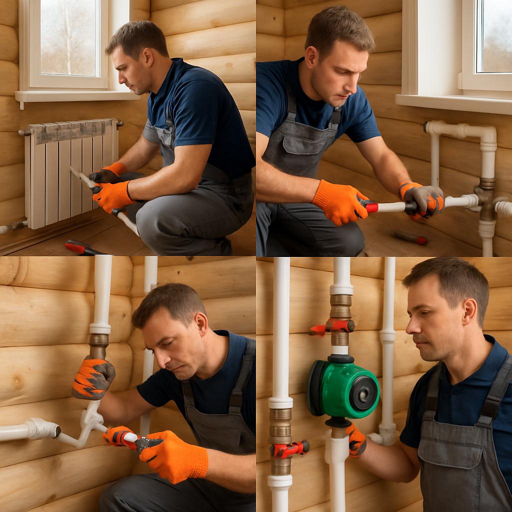 Ремонт системы отопления частного дома в Московской области: пошаговое руководство от ООО ДИЗАЙН ПРЕСТИЖ