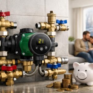 Комплект подключения отопительного контура с энергоэффективным насосом