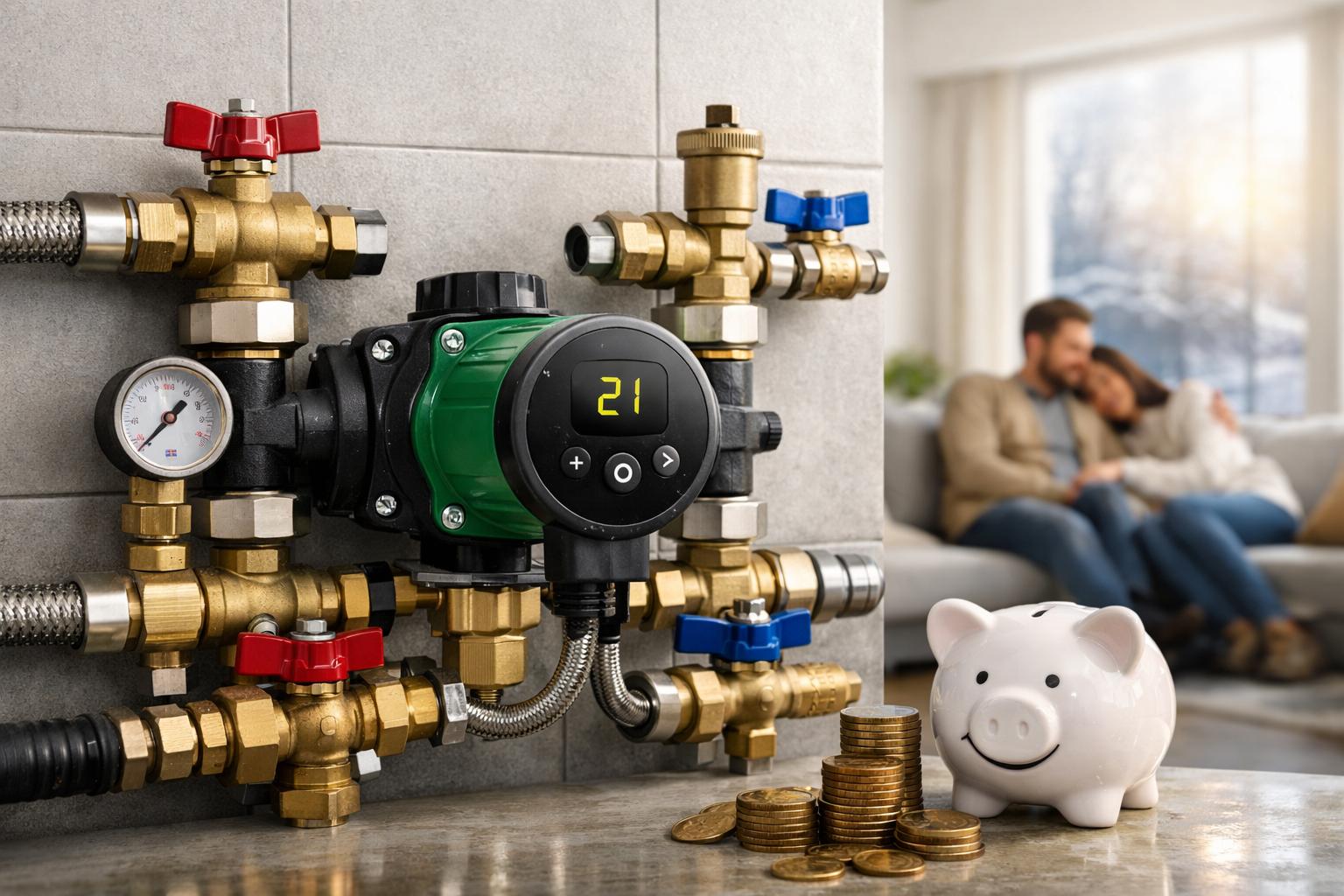 Почему комплект подключения с энергоэффективным насосом — ваш путь к надёжному отоплению и значительной экономии