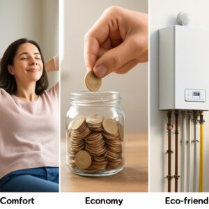 Положительные аспекты установки газового отопления