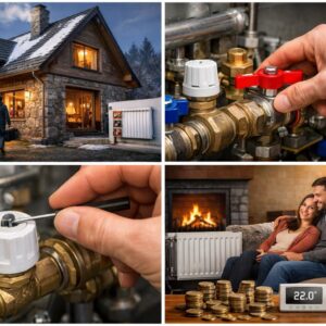 Регулировка отопления в частном доме с помощью запорной арматуры
