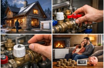 Регулировка отопления в частном доме с помощью запорной арматуры