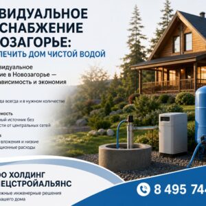 Индивидуальное водоснабжение в Новозагорье