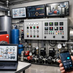 Схема автоматизации котельной