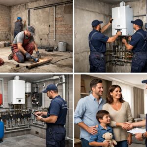 Основные этапы установки котельной в частном доме