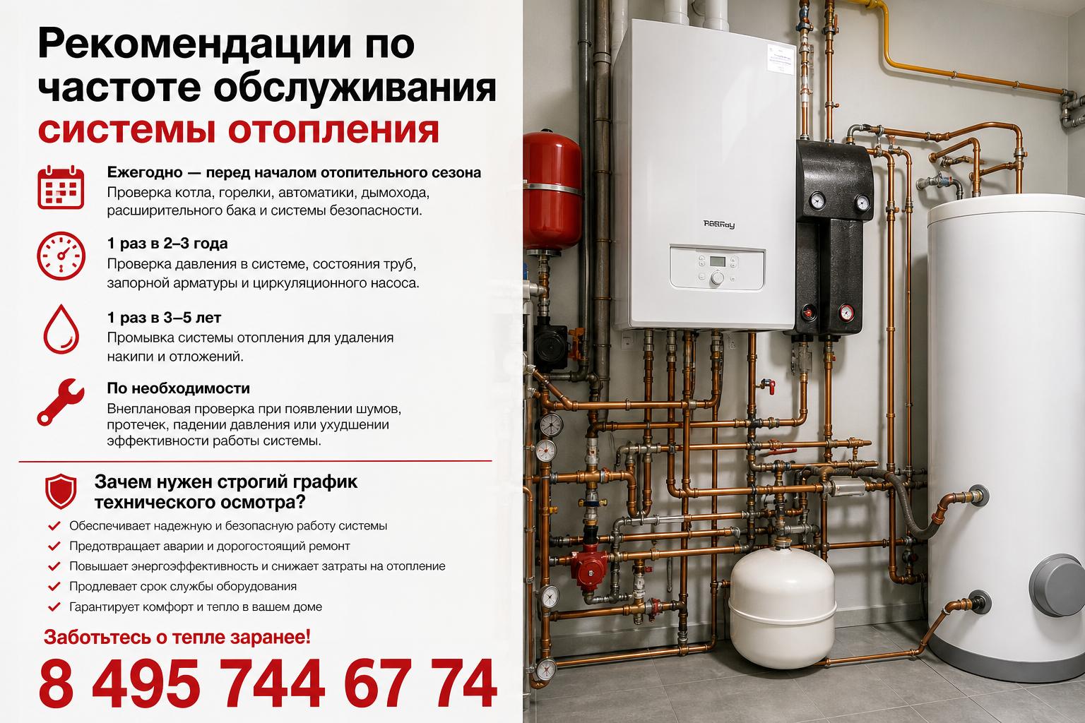 Зачем нужен строгий график технического осмотра