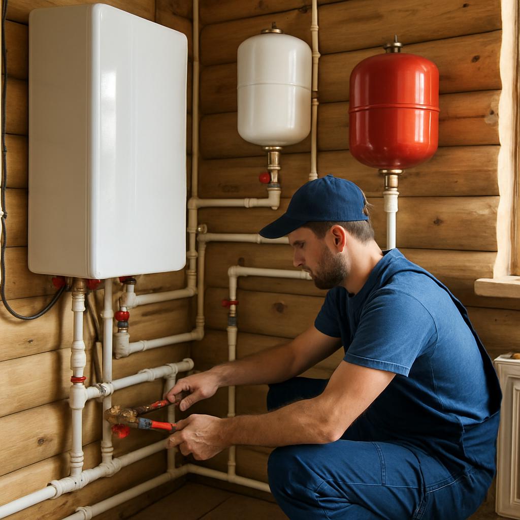 Ремонт системы отопления частного дома в Ашитково — профессионально от ООО ДИЗАЙН ПРЕСТИЖ