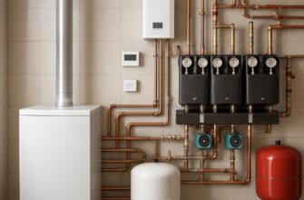 Отопление и котельная для частного дома 170 м²