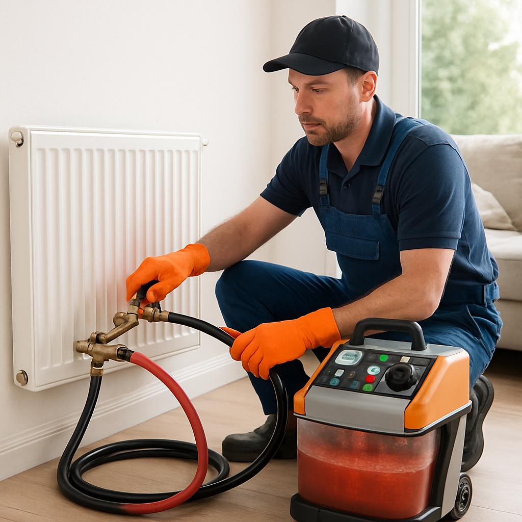 Быстрая и безопасная промывка отопления