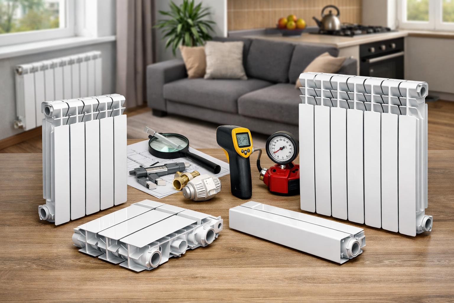 Как правильно выбрать алюминиевые секционные радиаторы: практические критерии