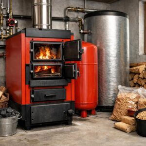 Твердотопливная котельная в частном доме