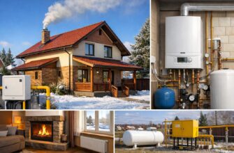 Газовое отопление частного дома в Кокошкино