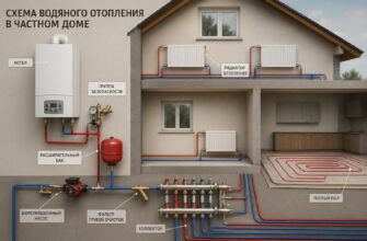 Тепло без сюрпризов: практическая схема водяного отопления в частном доме