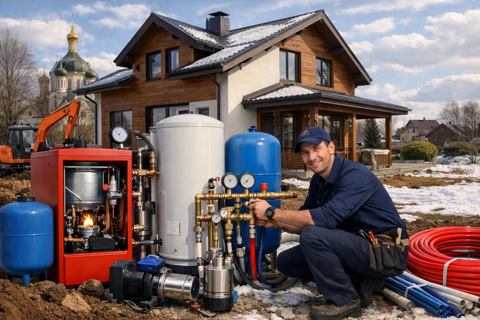 Премиальные услуги отопления и водоснабжения в селе Ангелово от ООО Холдинг СпецСтройАльянс