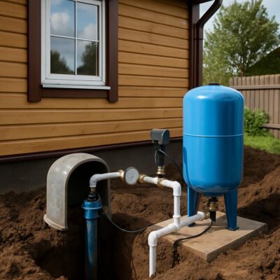 Водоснабжение из скважины в Давыдово