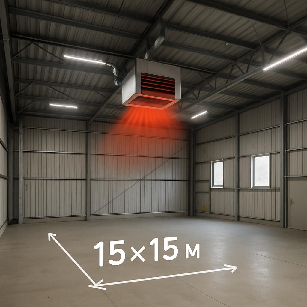 Отопление ангара 15x15: как выбрать оптимальную систему от экспертов Отопление ангара 15x15: как выбрать оптимальную систему от экспертов