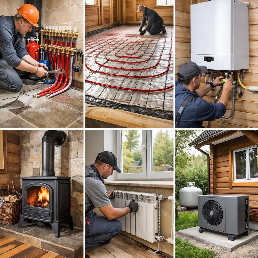 Установка отопления дачного дома: обзор оптимальных решений для хозяев Установка отопления дачного дома: обзор оптимальных решений для хозяев