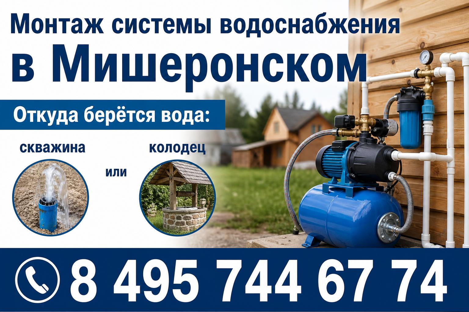 Откуда берётся вода: скважина или колодец