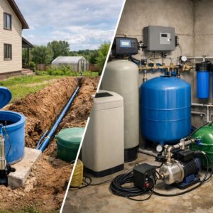 Система водоснабжения для частного дома в Борисово