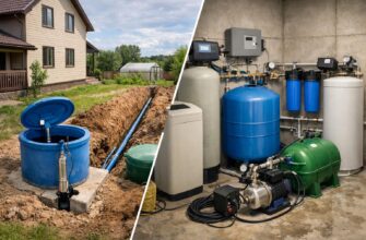 Система водоснабжения для частного дома в Борисово