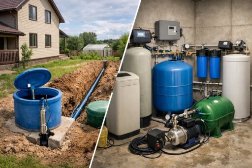 Система водоснабжения для частного дома в Борисово