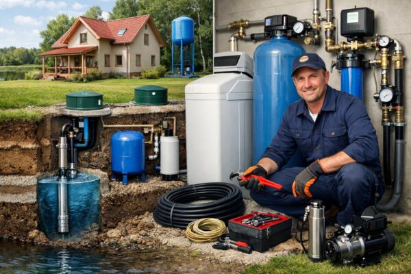 Водоснабжение индивидуального дома