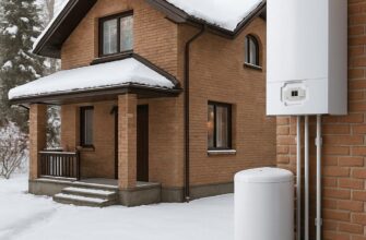 Автономное отопление частного дома на Дмитровском шоссе