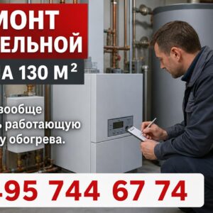 Ремонт котельной в загородном доме площадью 130 квадратов