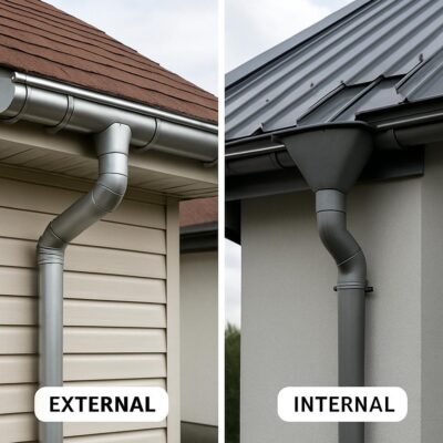 Наружные и внутренние водостоки