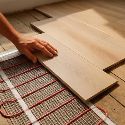 Теплый пол под ламинат на деревянный пол