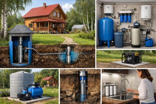 Система водоснабжения для дома в Большом Грызлово