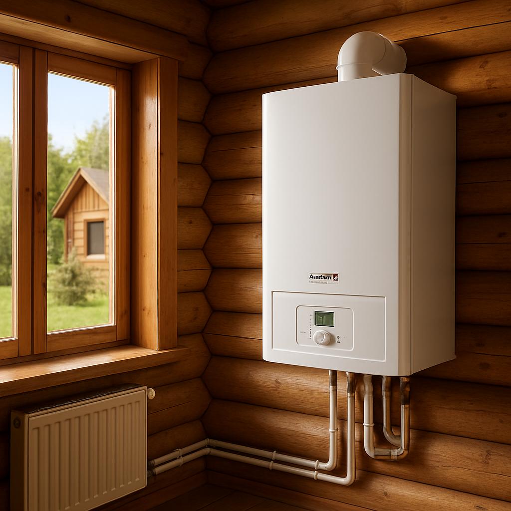 Отопление дачи котлом PROTHERM