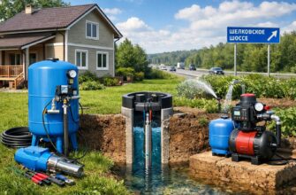Индивидуальное водоснабжение на Щелковском шоссе