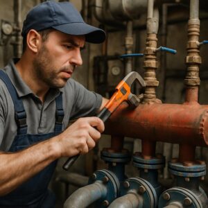 Ремонт коллектора котельной своими руками