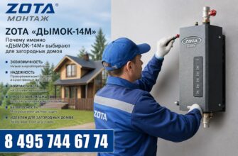 Монтаж ZOTA «ДЫМОК-14М»